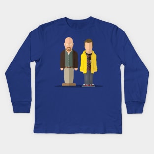 Breaking Bad - Walter and Jesse Kids Long Sleeve T-Shirt